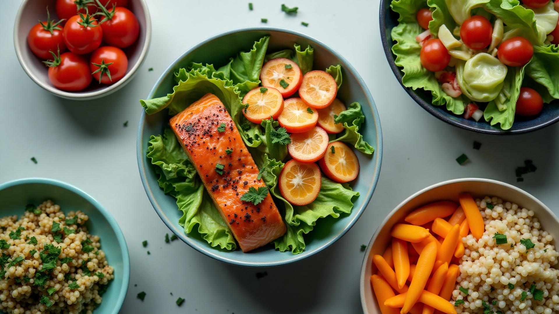 Fresh healthy meals